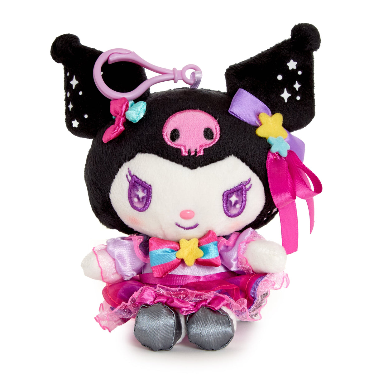 Kuromi Spark Series Plush Mascot Clip