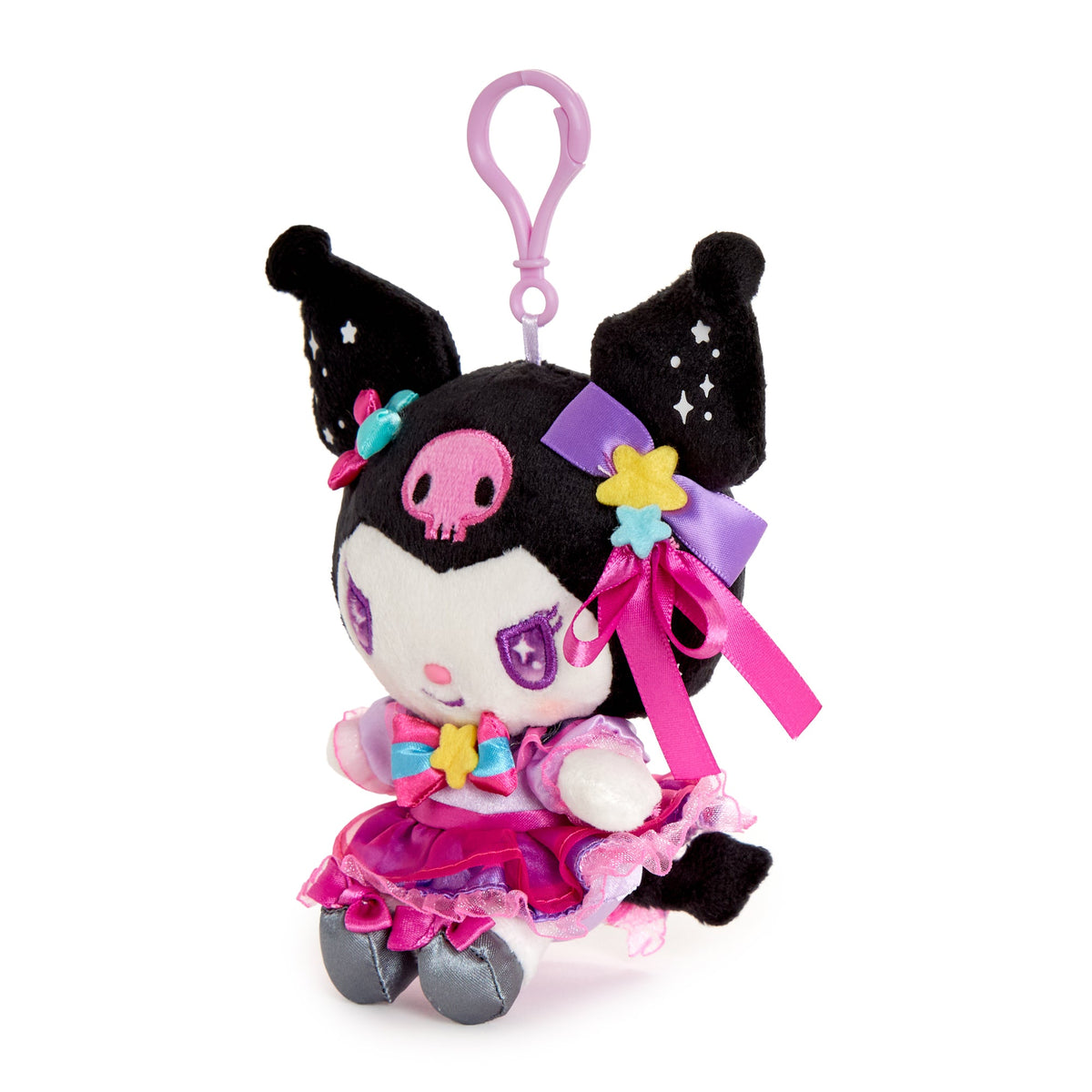 Kuromi Spark Series Plush Mascot Clip