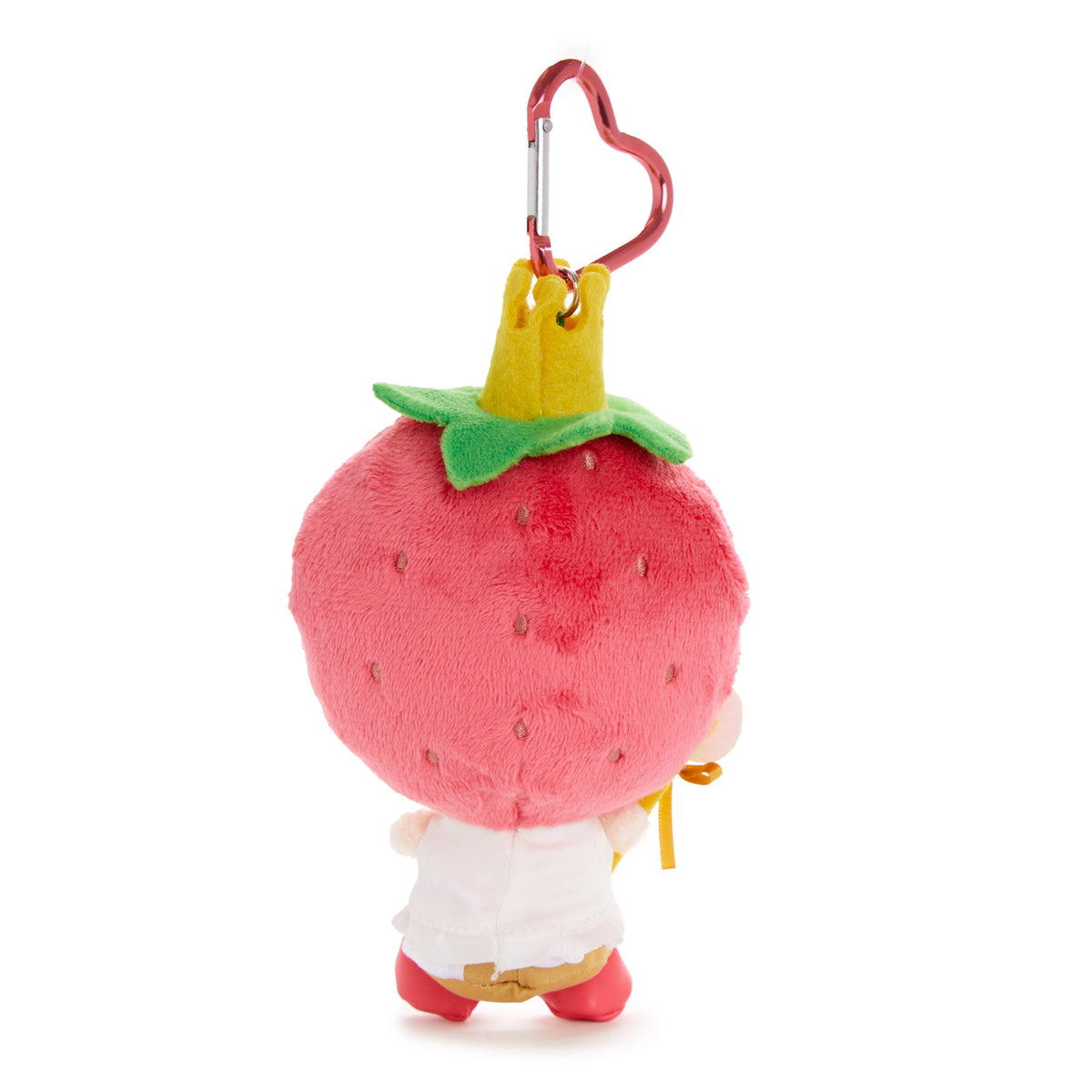 Strawberry King Plush Mascot Keychain, Strawberry News 50th Anniversary
