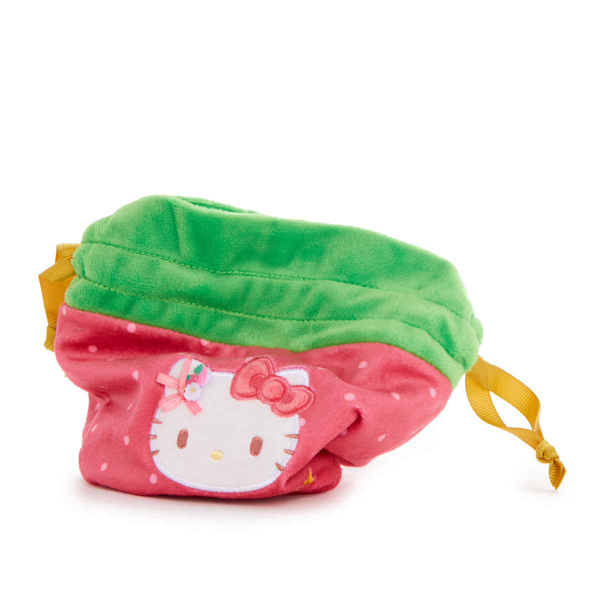 Hello Kitty Drawstring Pouch, Strawberry News 50th Anniversary