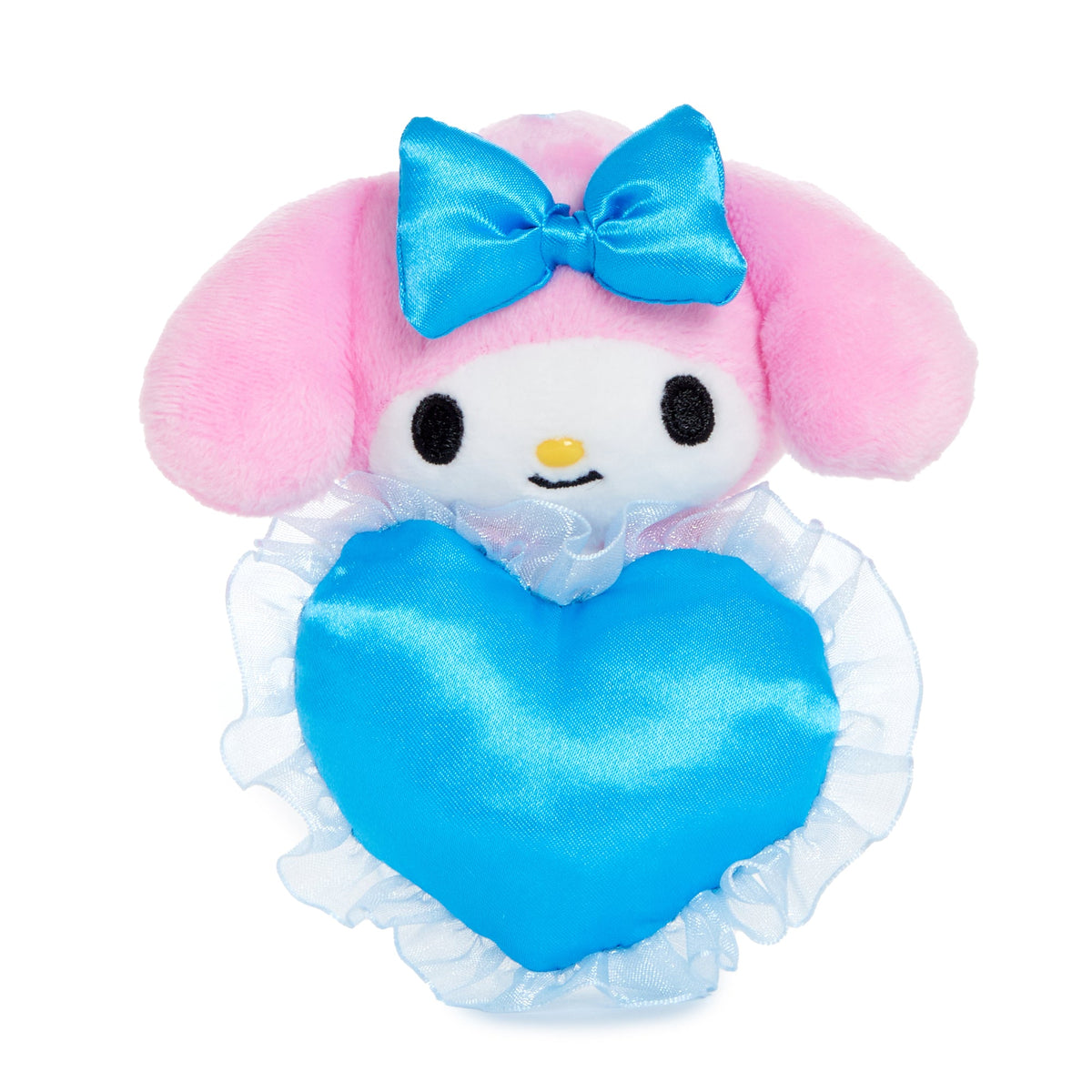 My Melody Plush Mascot Clip, Something Blue Series