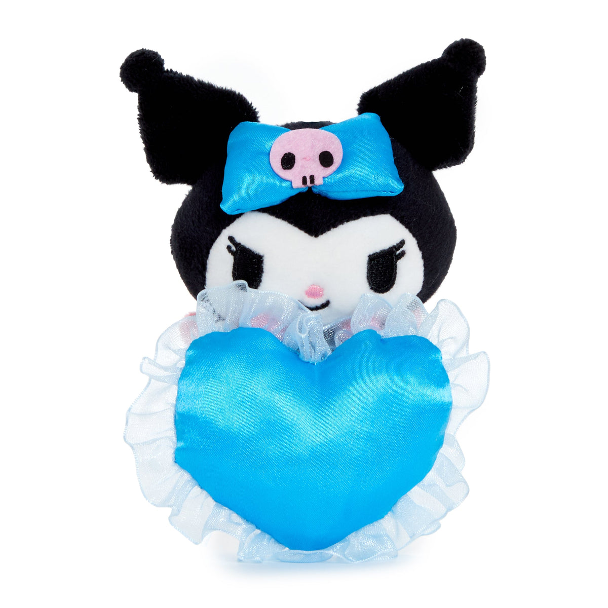Kuromi Plush Mascot Clip, Something Blue Series