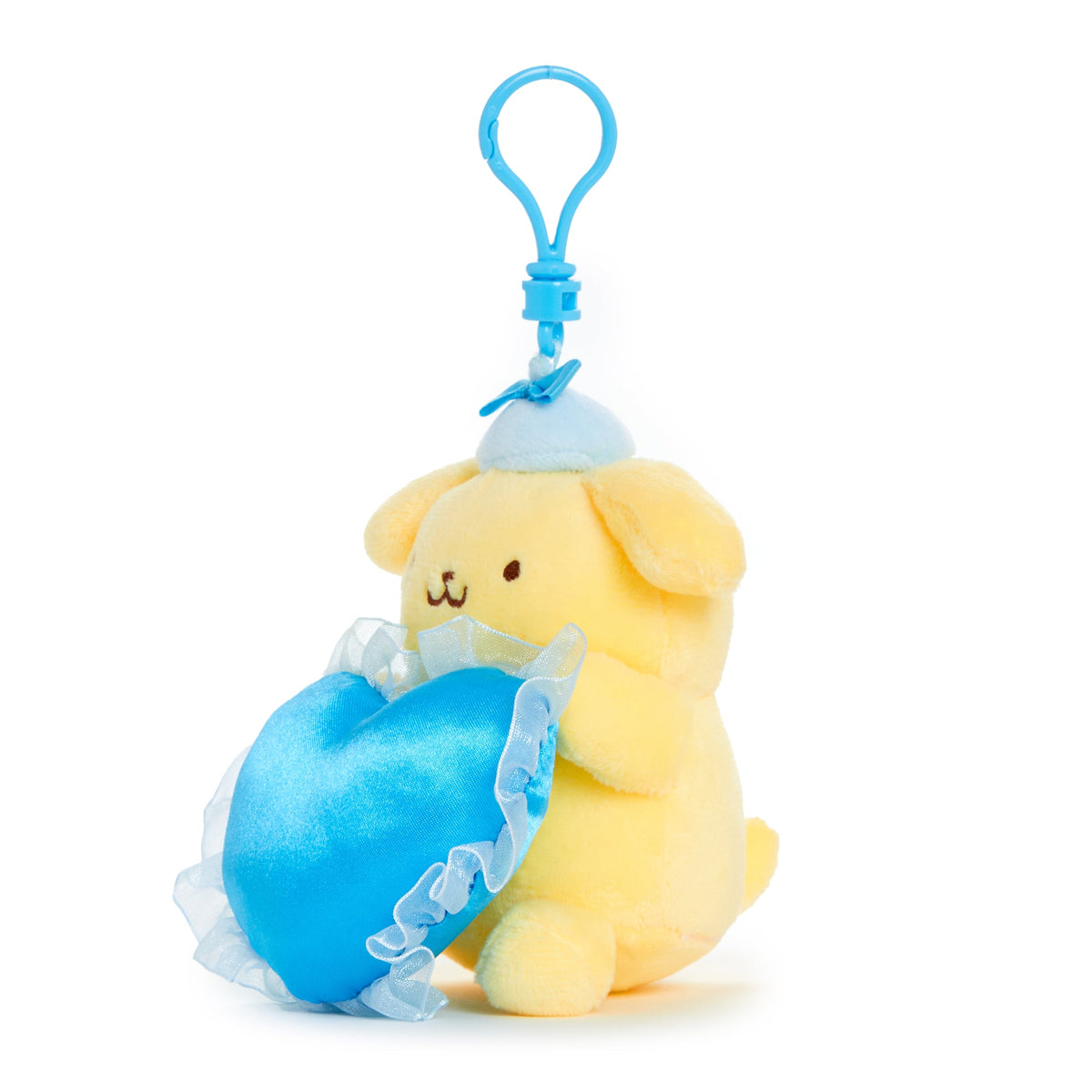 Pompompurin Plush Mascot Clip, Something Blue Series