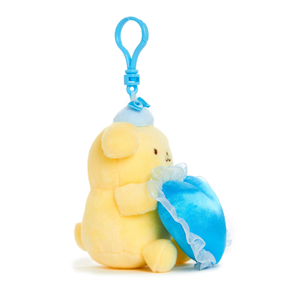 Pompompurin Plush Mascot Clip, Something Blue Series