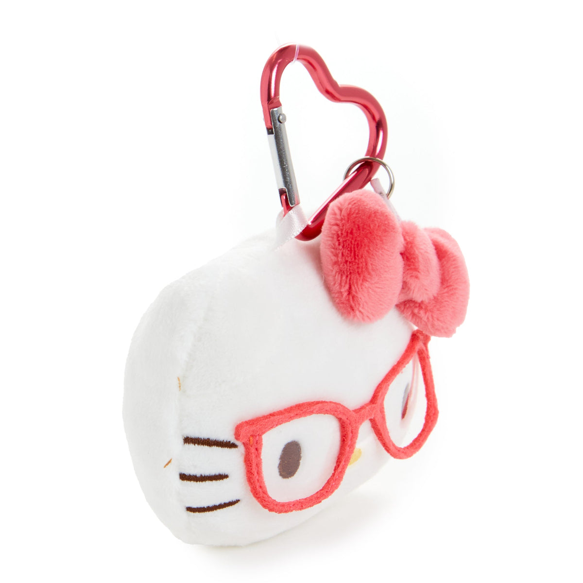 Hello Kitty Glasses Series Plush Mascot Keychain