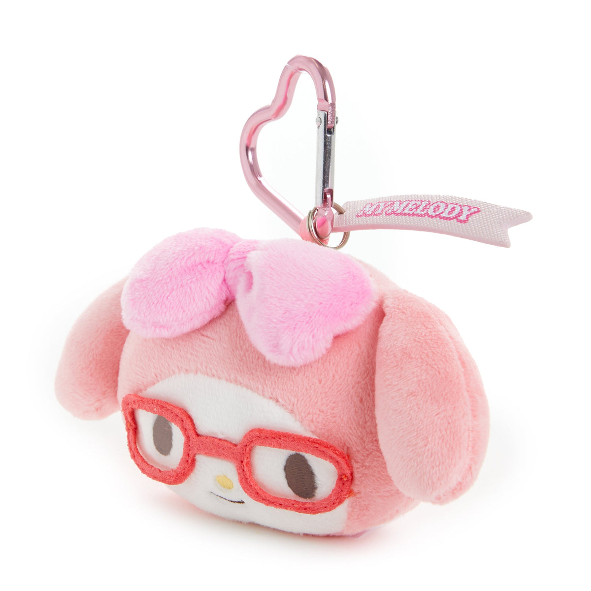 My Melody Glasses Series Plush Mascot Keychain