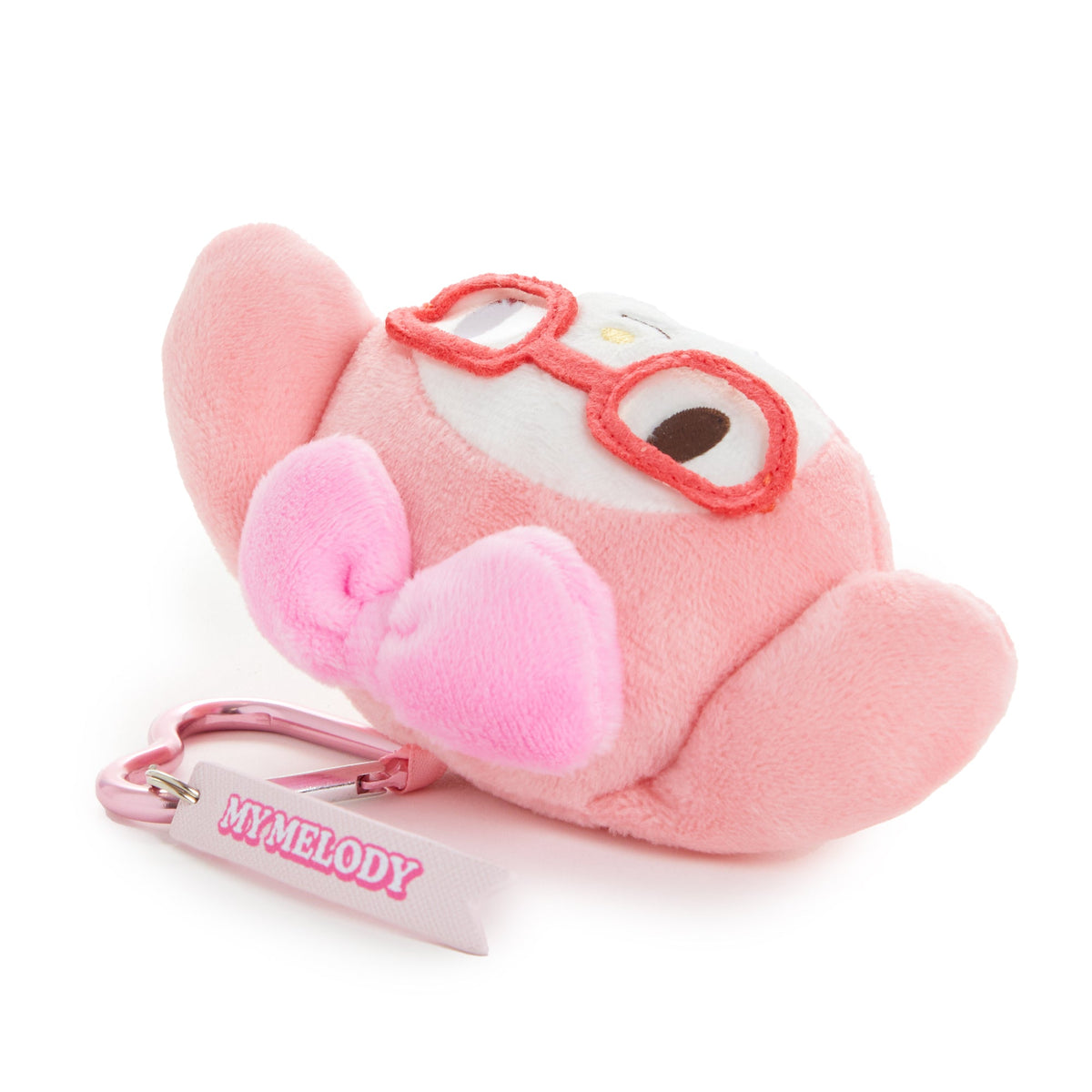 My Melody Glasses Series Plush Mascot Keychain