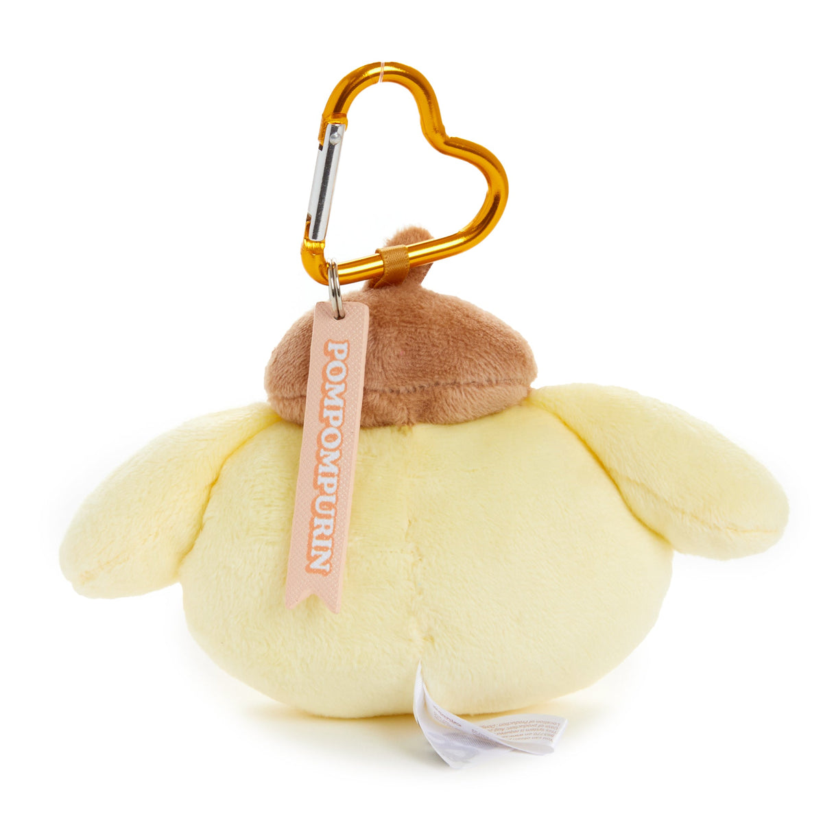 Pompompurin Glasses Series Plush Mascot Keychain