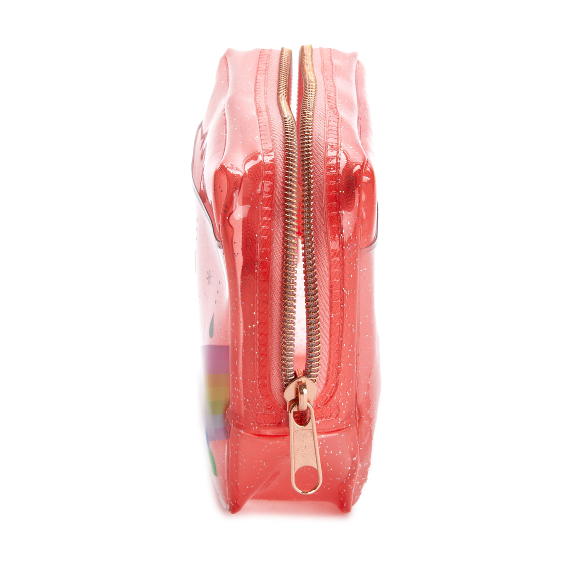 Hello Kitty Rainy Days Glitter Clear Zipper Pouch