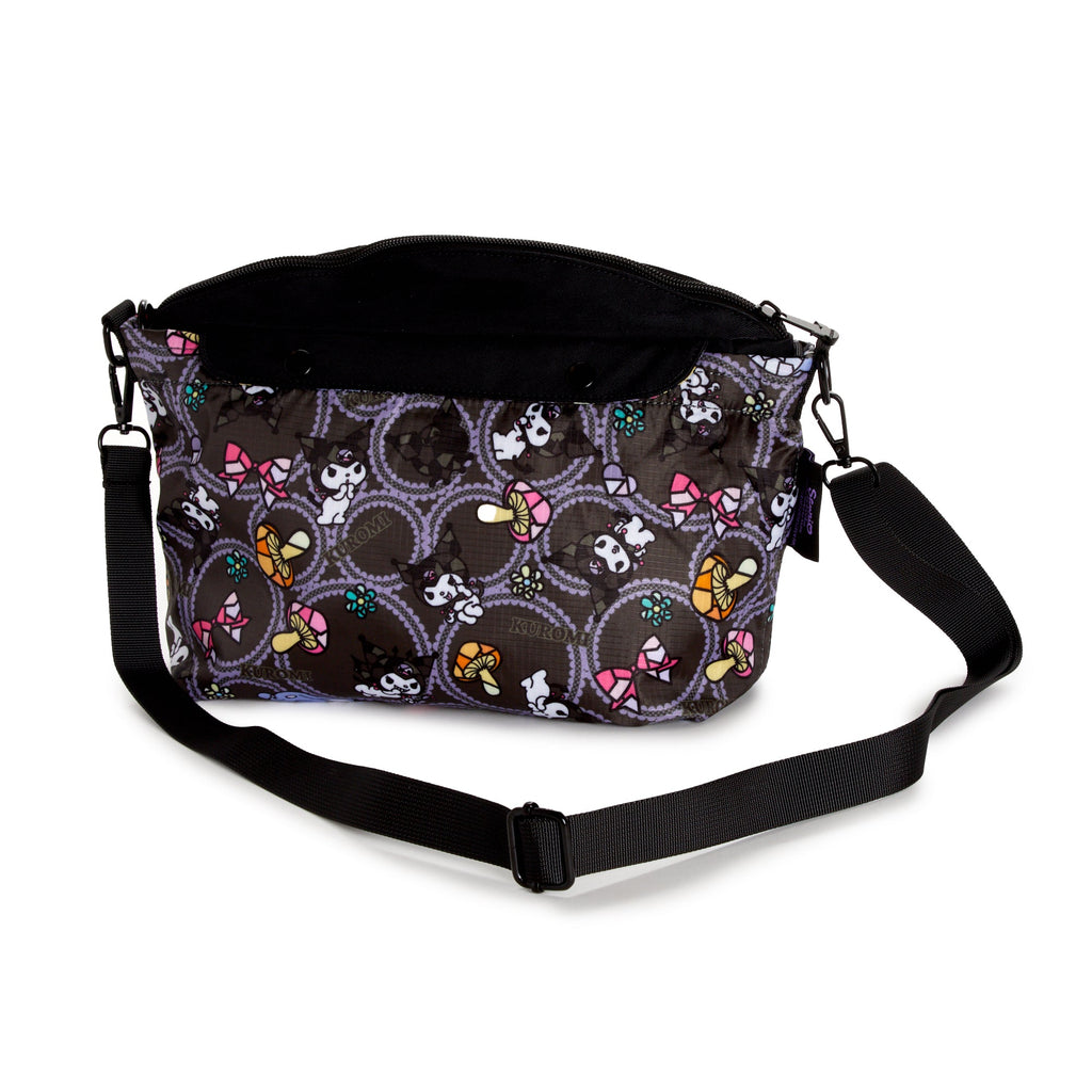 Kuromi 2-in-1 Convertible Shoulder Tote Bag