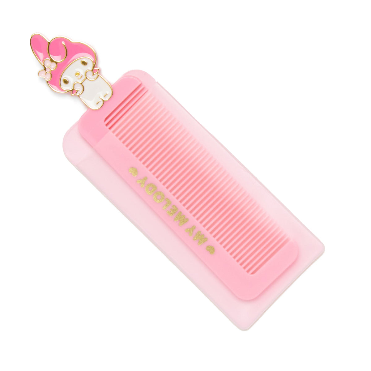 My Melody Die-Cut Hair Comb With Case