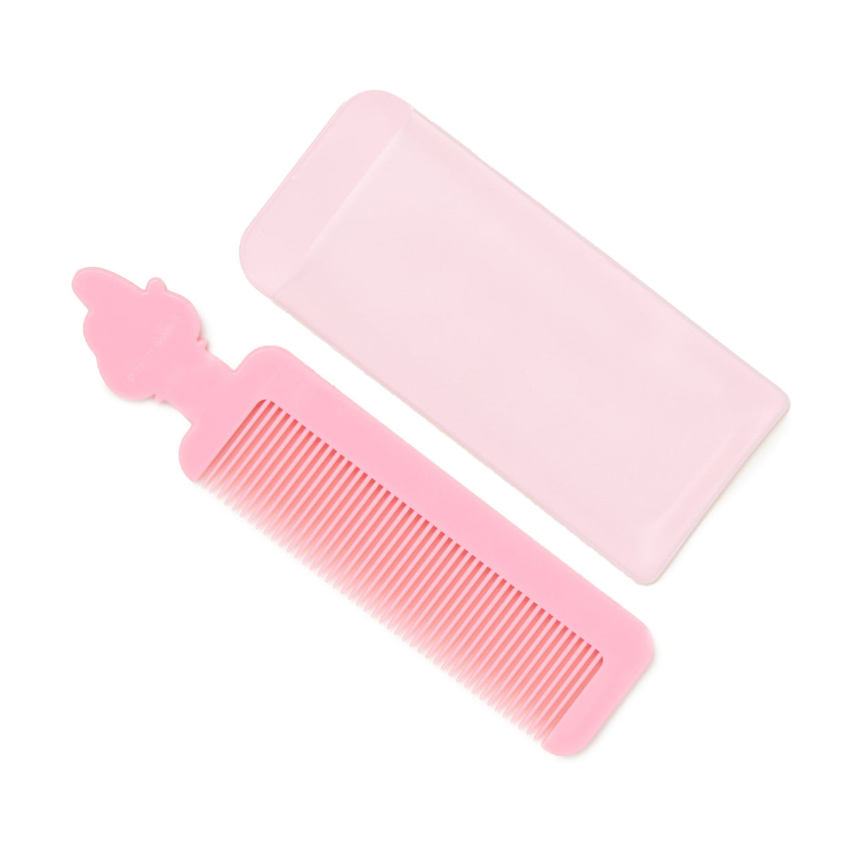 My Melody Die-Cut Hair Comb With Case