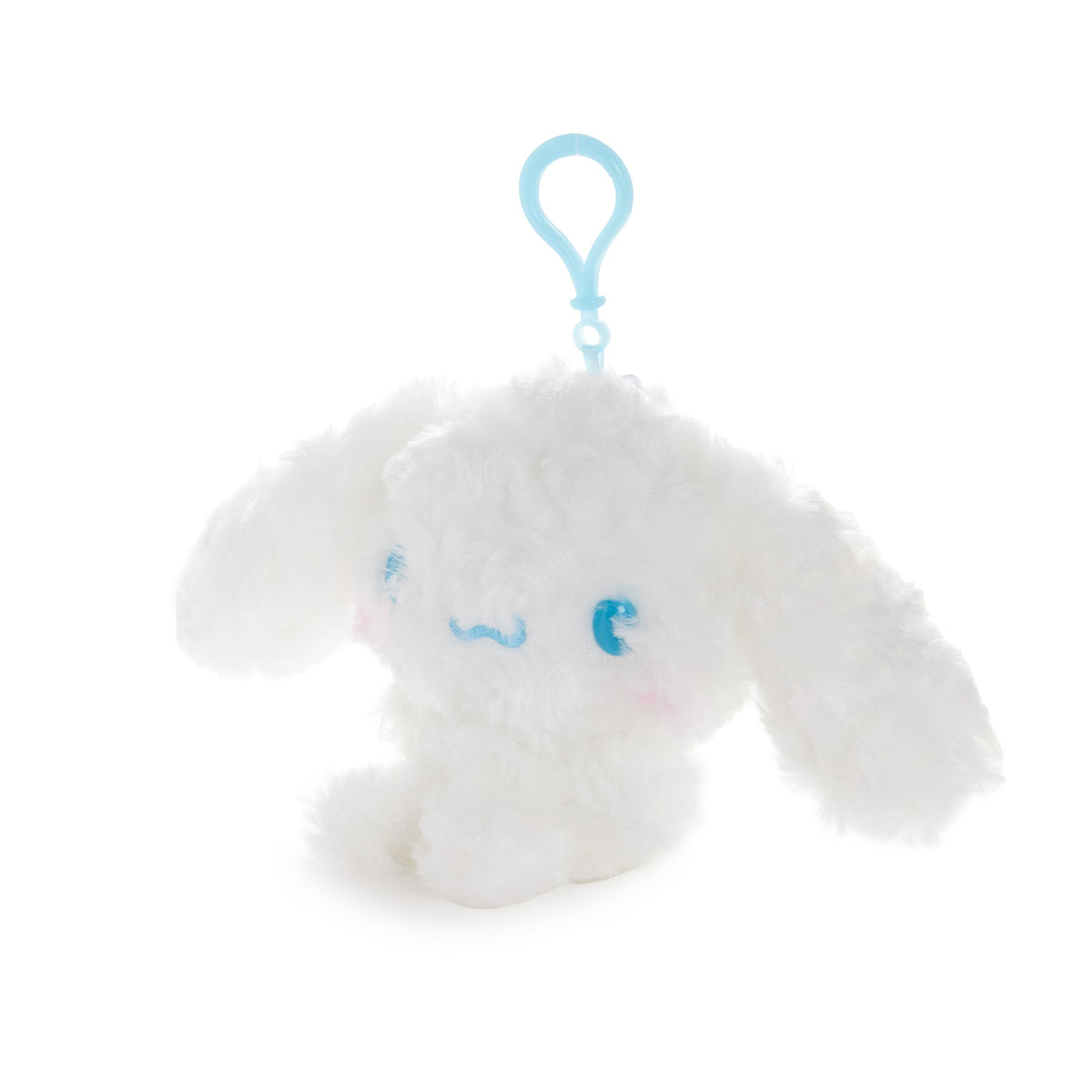 Cinnamoroll Sky Blue Pocket Mascot Clip With Zipper Closure
