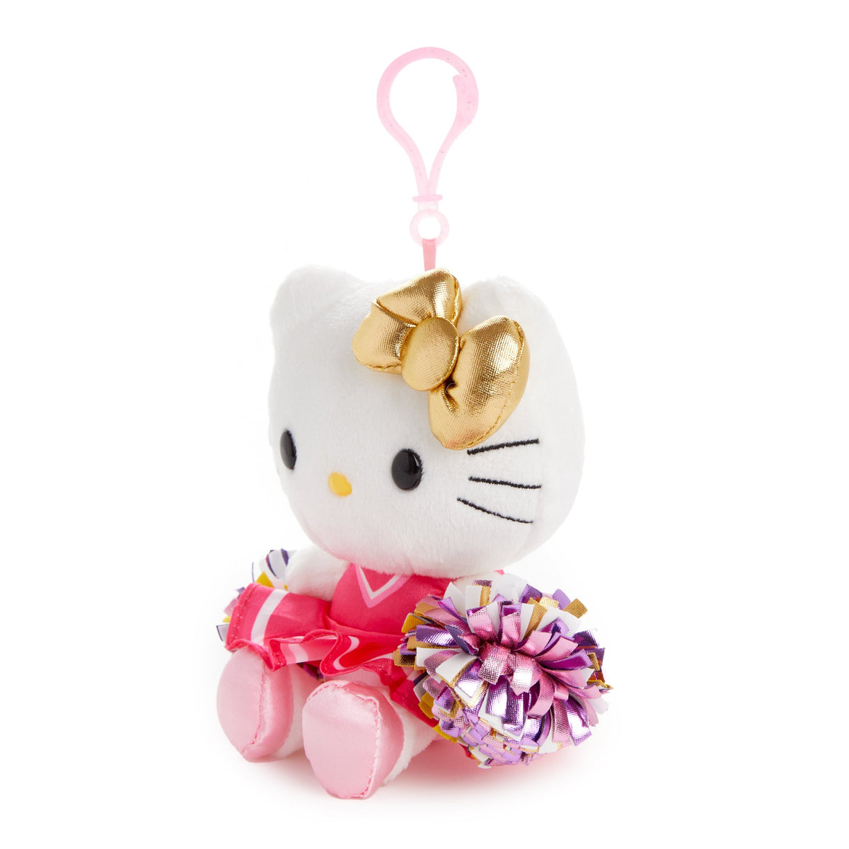 Hello Kitty Cheerleader Squad Plush Mascot Clip