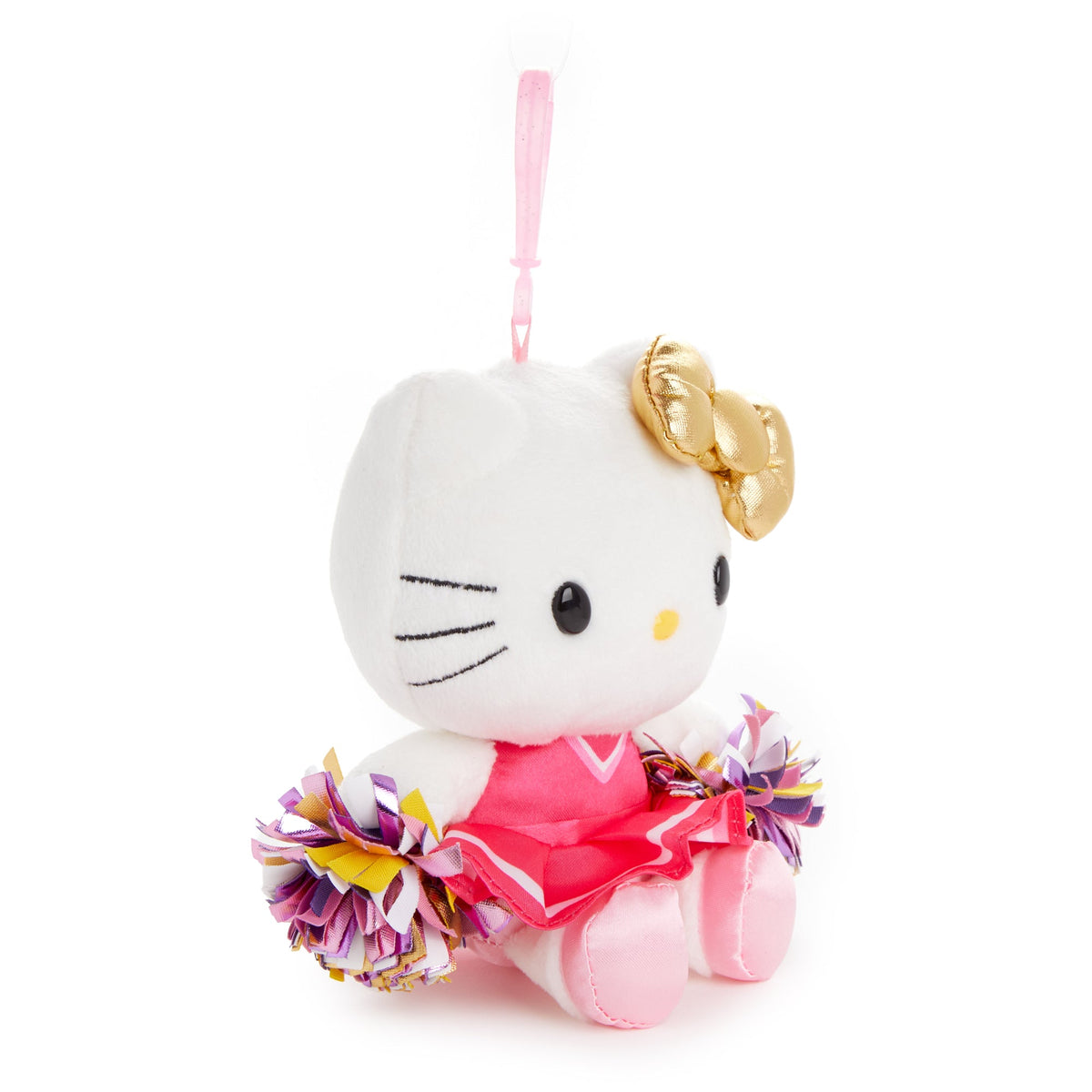 Hello Kitty Cheerleader Squad Plush Mascot Clip