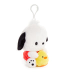 Pochacco and Pi-Chan With Friends Plush Mascot Clip
