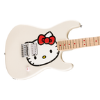 Hello Kitty Fender White Stratocaster Electric Guitar