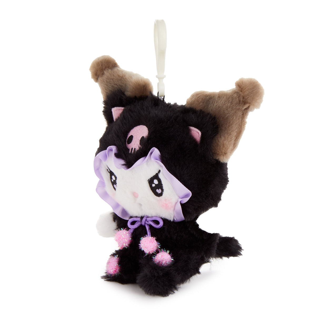 Kuromi Baby Kitten Plush Mascot Clip