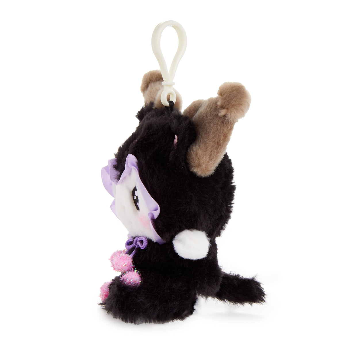 Kuromi Baby Kitten Plush Mascot Clip