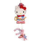Hello Kitty Cowgirl Hand-Painted Ceramic Wind Chime