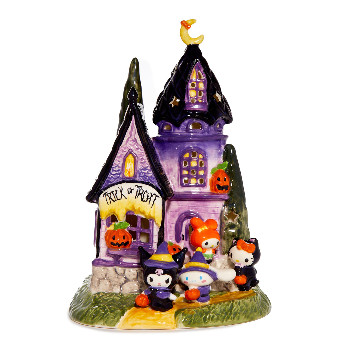 Hello Kitty and Friends Trick or Treat Ceramic Candle House
