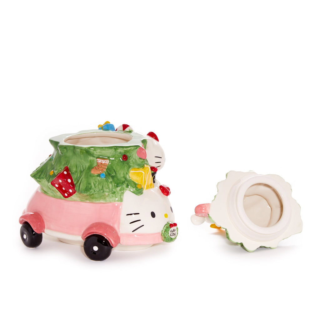 Hello Kitty and Friends Holiday Hand-Painted Ceramic Joy Ride Cookie Jar
