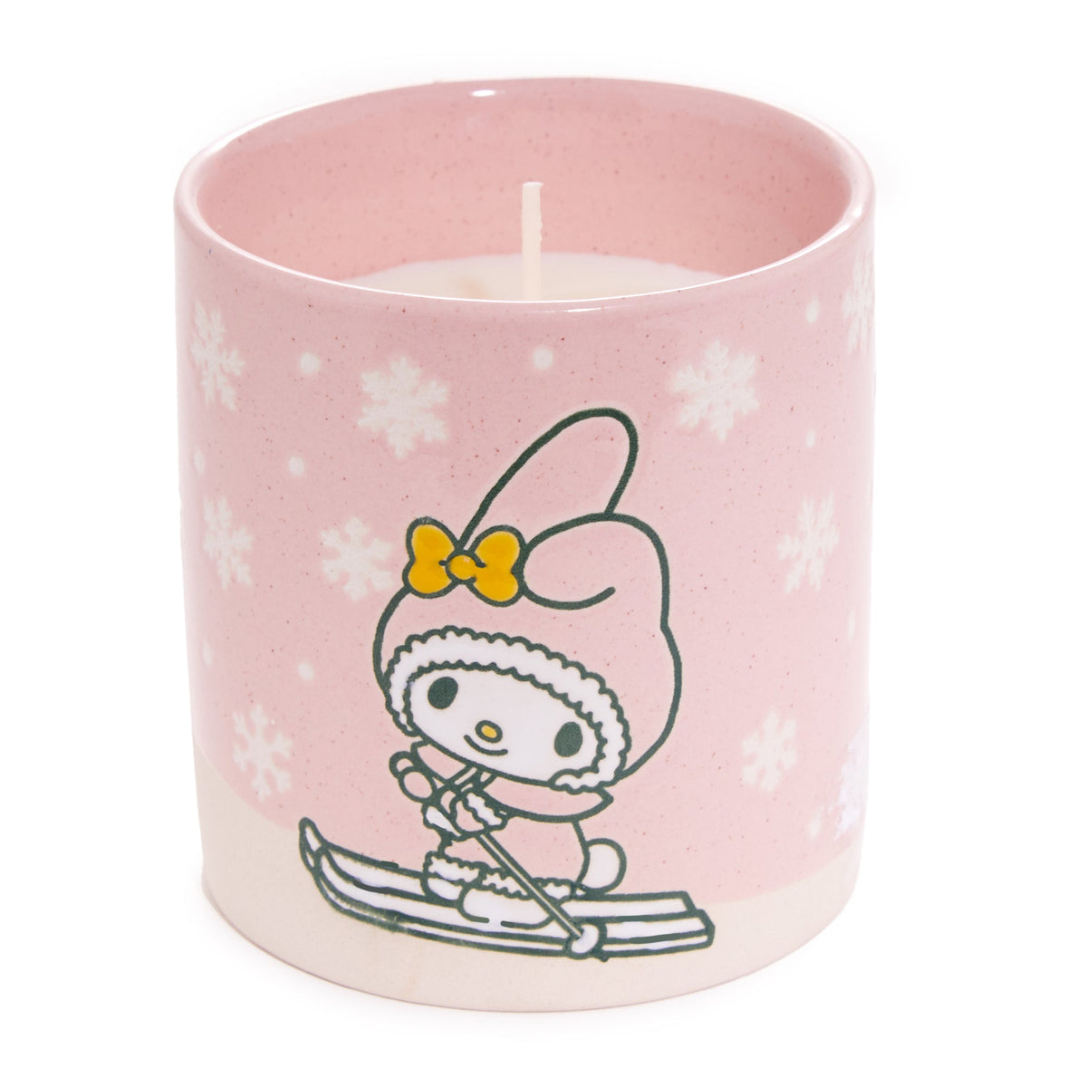 My Melody Holiday Ski Ceramic Candle
