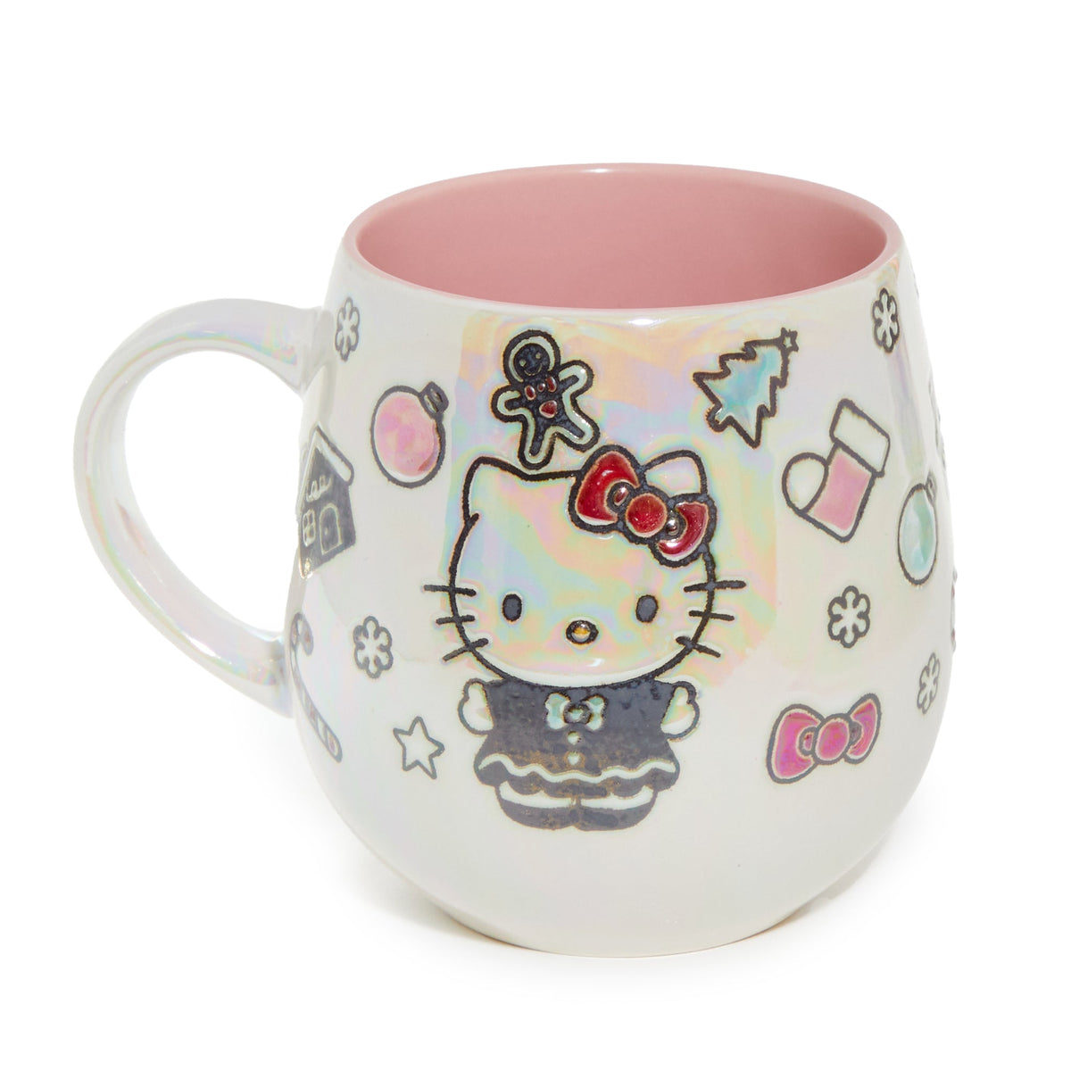 Hello Kitty Holiday Cheer Ceramic Mug Gift Set, Set of 2