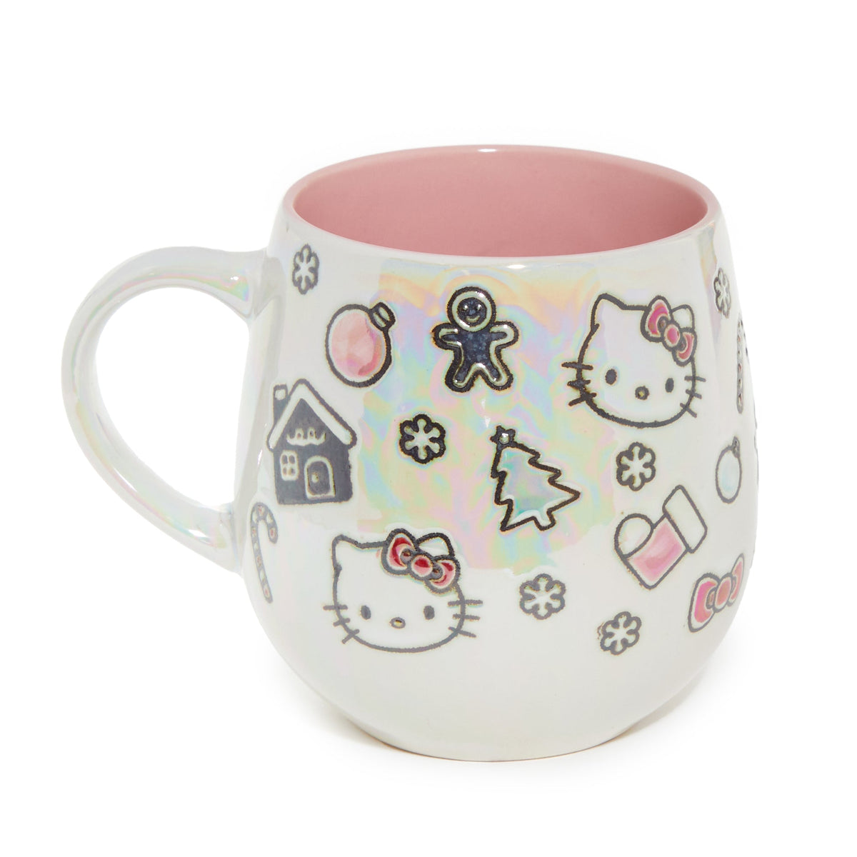 Hello Kitty Holiday Cheer Ceramic Mug Gift Set, Set of 2