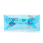 Hello Kitty x Care Bears Translucent Blue Snap Pencil Case