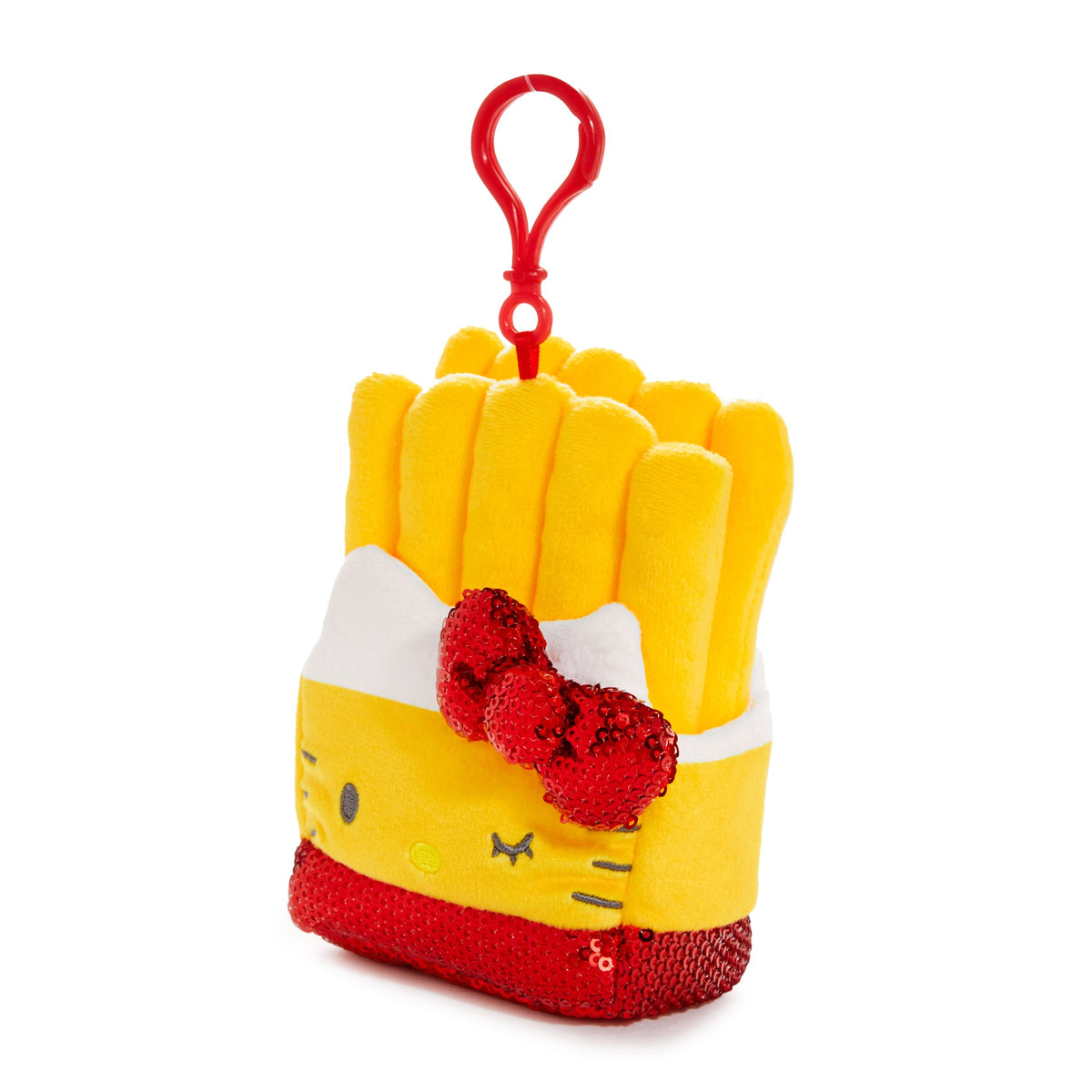 Hello Kitty Classic Carhop French Fries Plush Mascot Clip