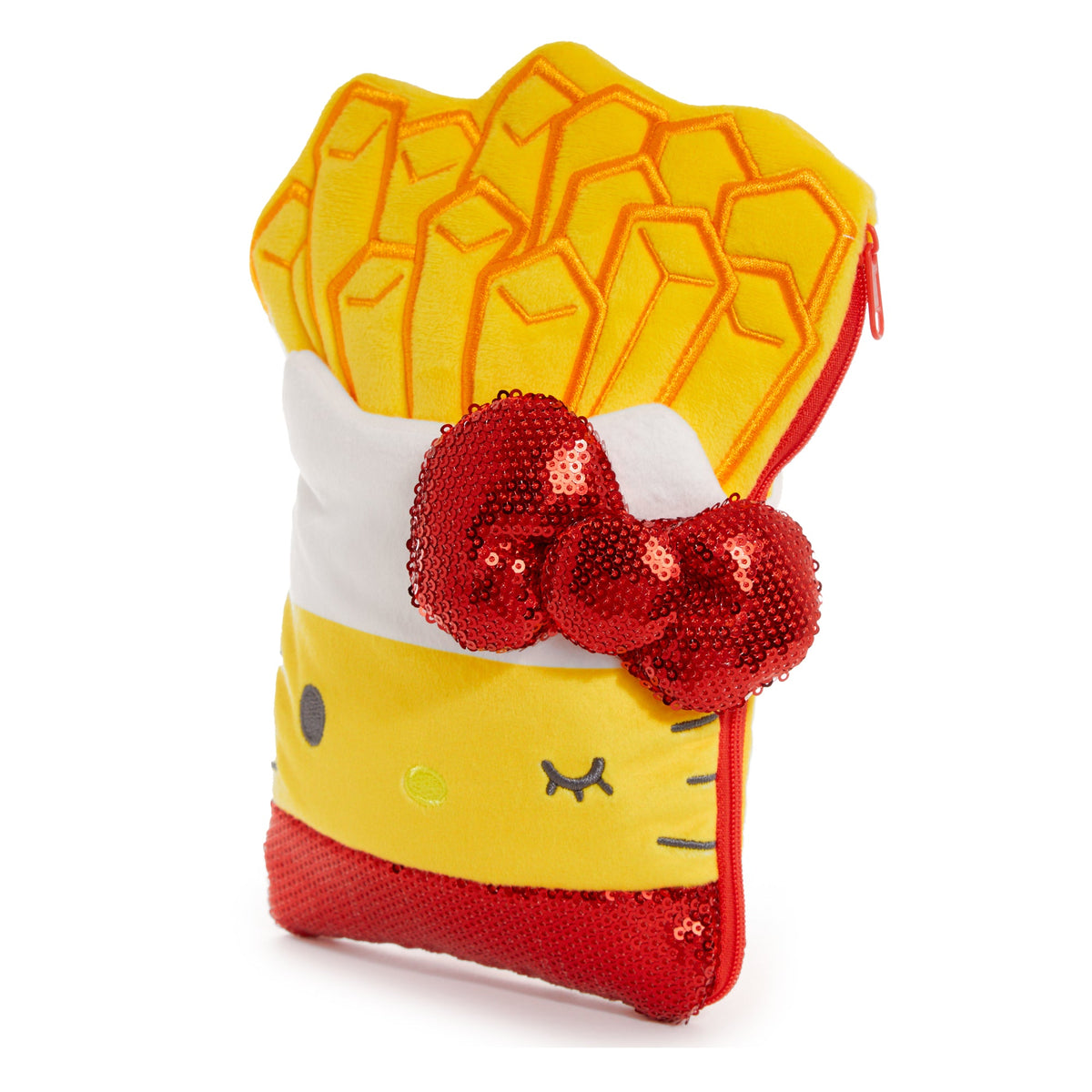 Hello Kitty Classic Carhop French Fries Sequin Coin Purse