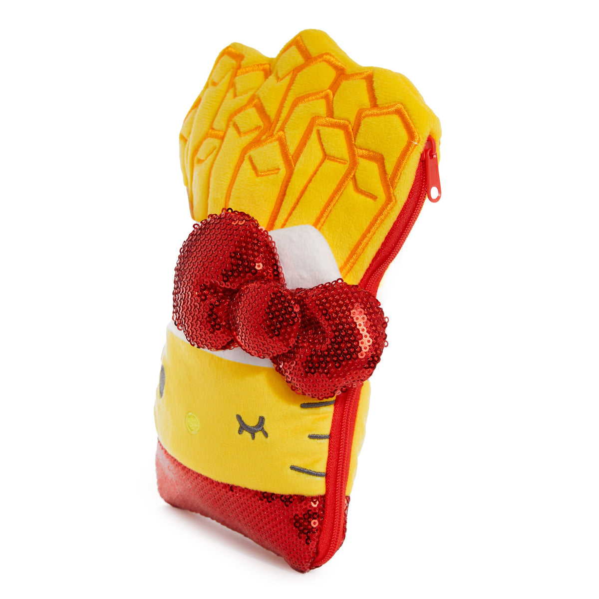 Hello Kitty Classic Carhop French Fries Sequin Coin Purse