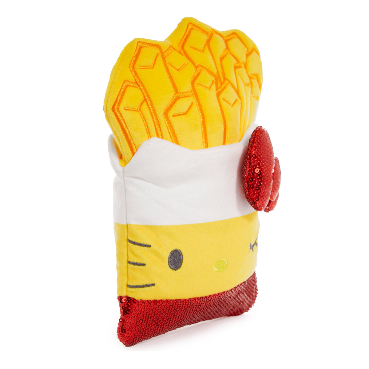 Hello Kitty Classic Carhop French Fries Sequin Coin Purse