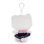Hello Kitty Retro Denim Plush Mascot Clip