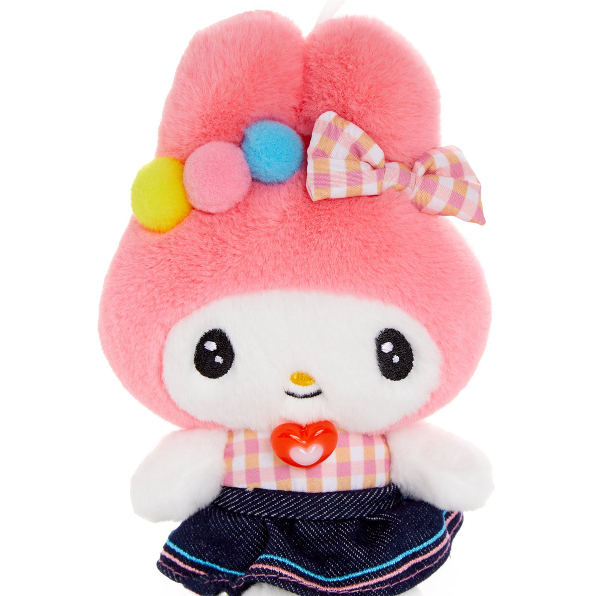 My Melody Retro Denim Plush Mascot Clip