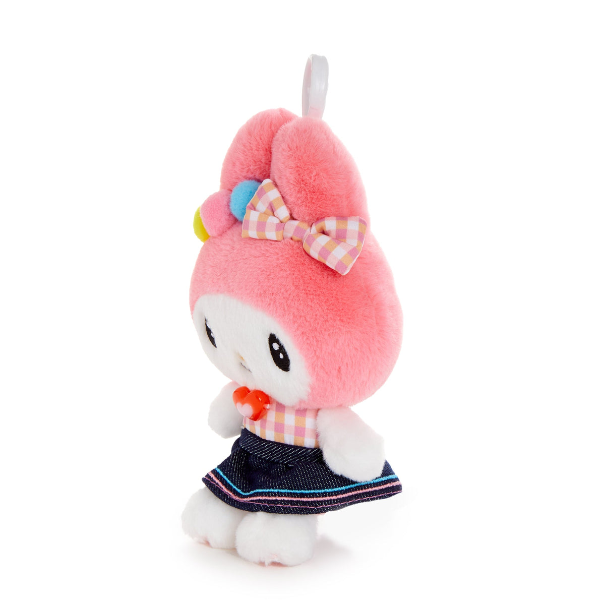 My Melody Retro Denim Plush Mascot Clip