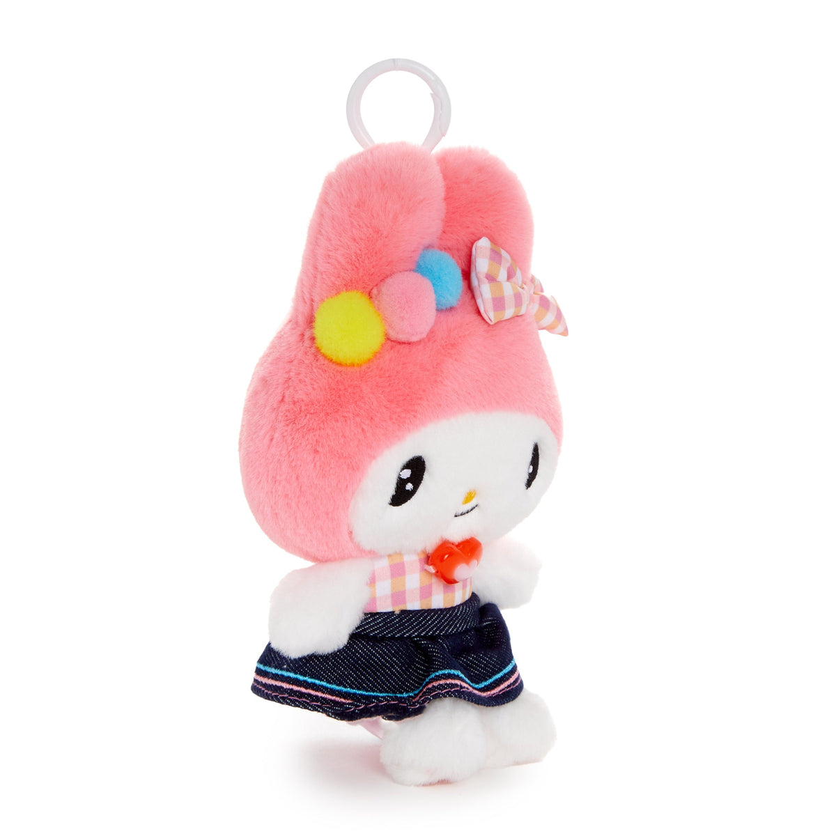 My Melody Retro Denim Plush Mascot Clip