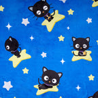 Chococat Starry Night Cozy Throw Blanket