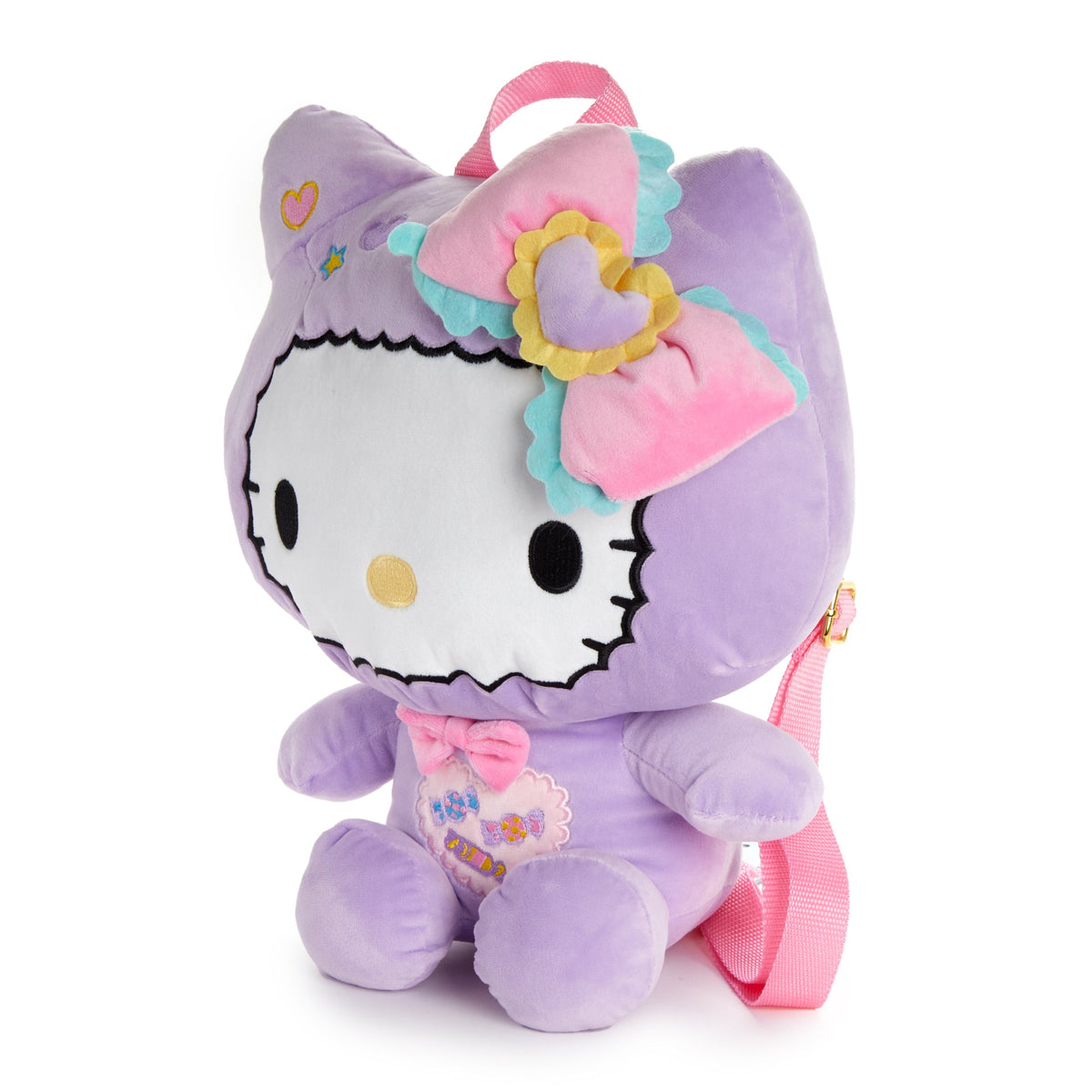 Hello Kitty Candy Outfit Plush Backpack
