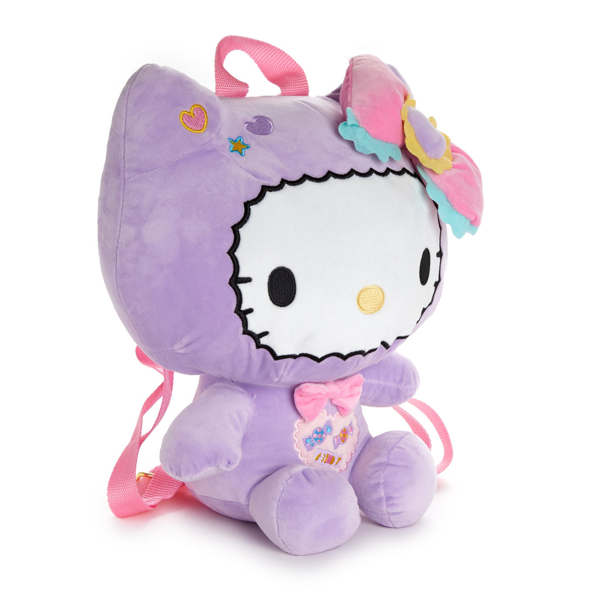 Hello Kitty Candy Outfit Plush Backpack