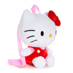 Hello Kitty Classic Red Overalls Plush Backpack