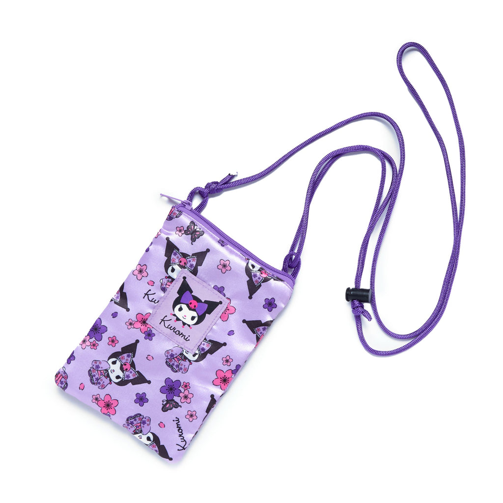 Kuromi Spring Kimono Crossbody Phone Bag