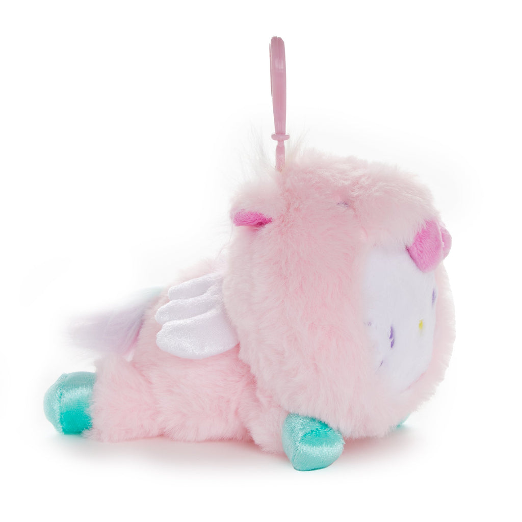Hello Kitty Pegasus Plush Mascot Clip With Gradient Accents