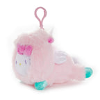 Hello Kitty Pegasus Plush Mascot Clip With Gradient Accents