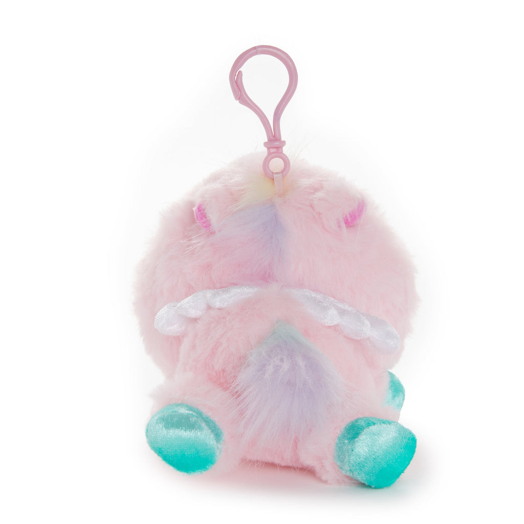 Hello Kitty Pegasus Plush Mascot Clip With Gradient Accents