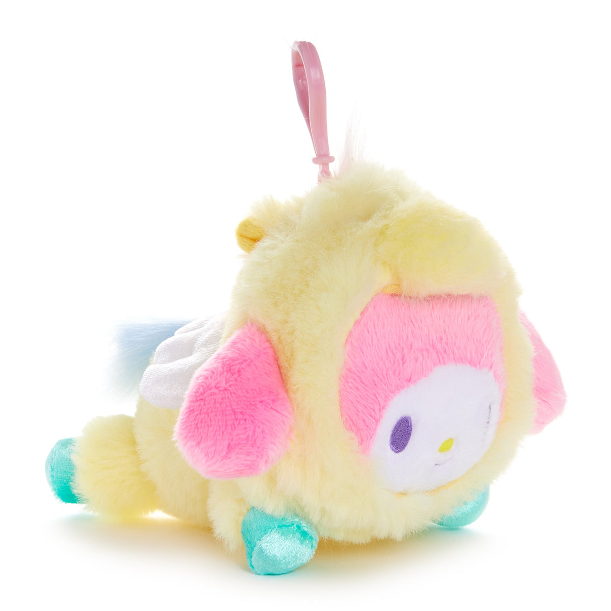My Melody Pegasus Plush Mascot Clip With Gradient Accents