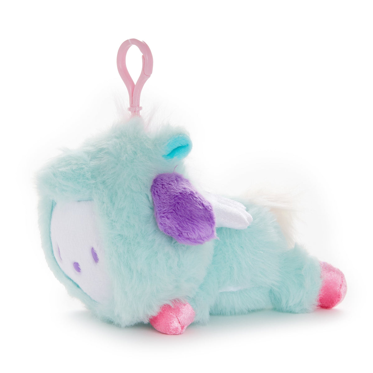 Pochacco Pegasus Plush Mascot Clip With Gradient Accents