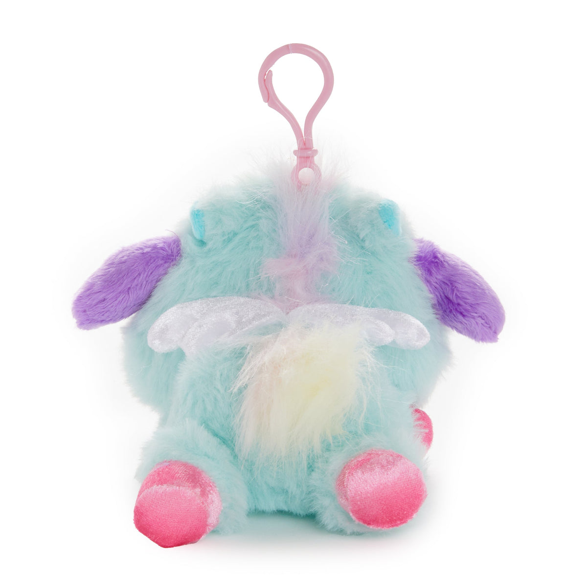 Pochacco Pegasus Plush Mascot Clip With Gradient Accents