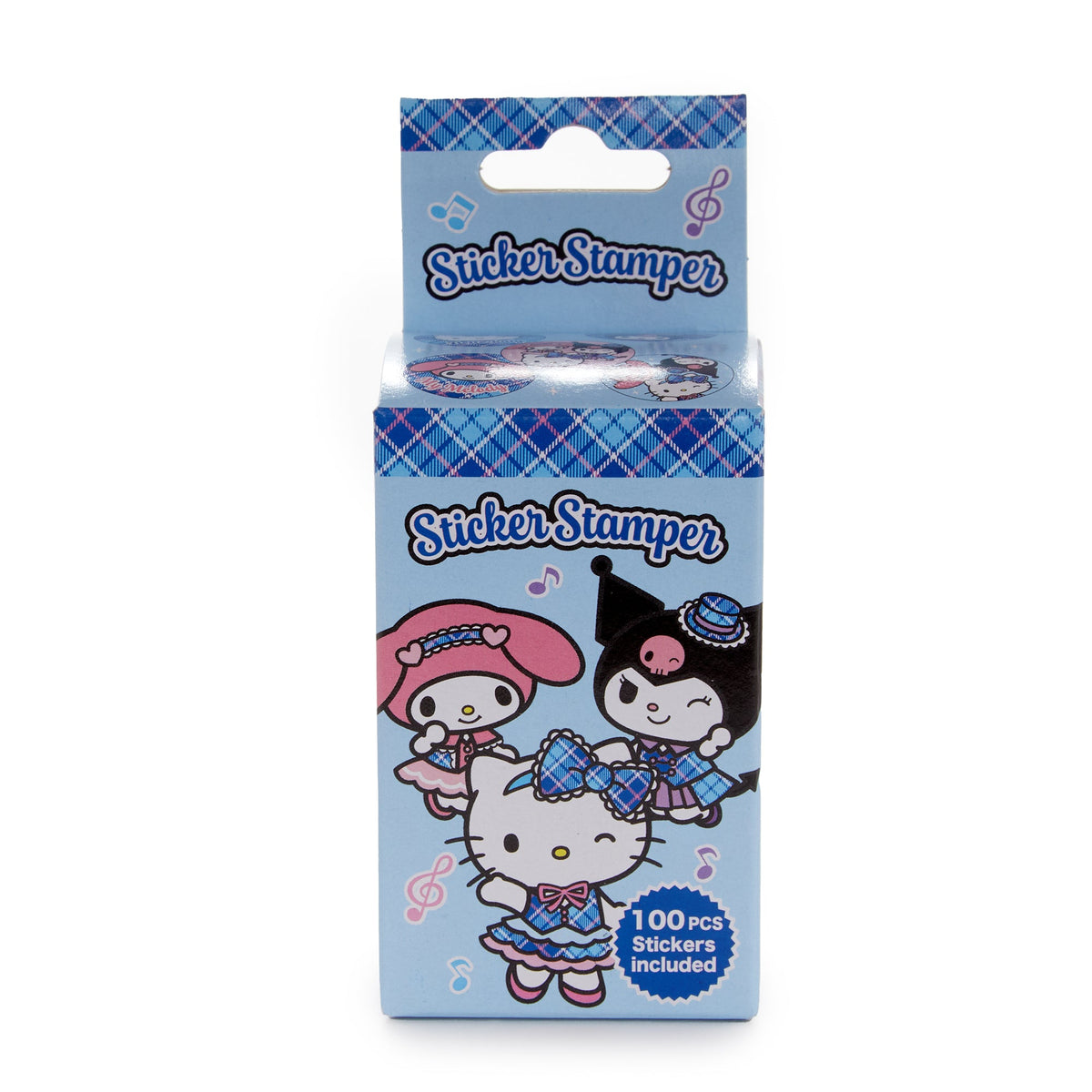 Hello Kitty and Friends Girl Group Sticker Stamper With 100 Stickers